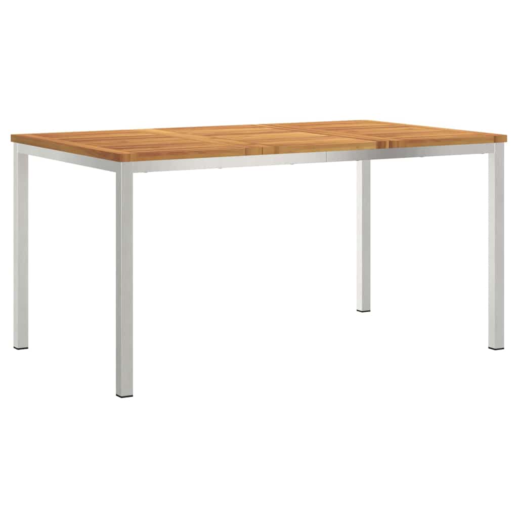 Garten Essgruppe 5 pcs Braun Massivholz Akazie
