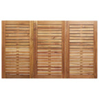 Garten Essgruppe 5 pcs Braun Massivholz Akazie