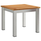 Garten Essgruppe 3 pcs Braun Massivholz Akazie