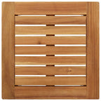 Garten Essgruppe 3 pcs Braun Massivholz Akazie