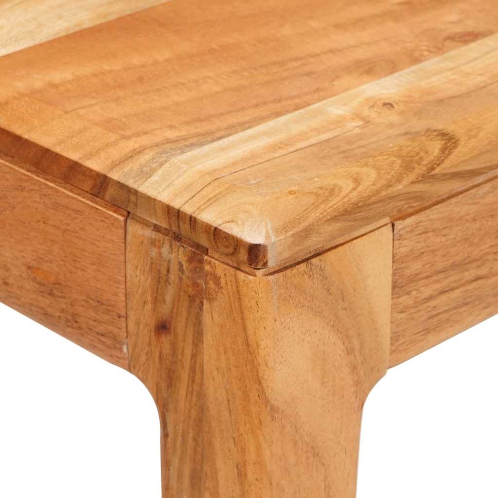 Esstisch Braun 110 x 55 x 76 cm Massivholz Akazie
