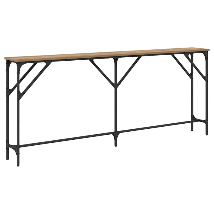 Konsolentisch Eiche handwerklich 180 x 23 x 75 cm
