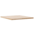 Bodenbettrahmen Natur 213,5 x 184 x 9 cm Massives Kiefernholz