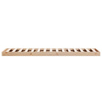 Bodenbettrahmen Natur 80 x 220 cm Massives Kiefernholz