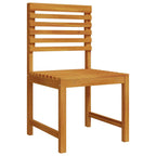 Gartenbänke Set 4 pcs Braun Akazie Massivholz