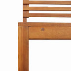 Gartenbänke Set 5 pcs Braun Massivholz Akazie