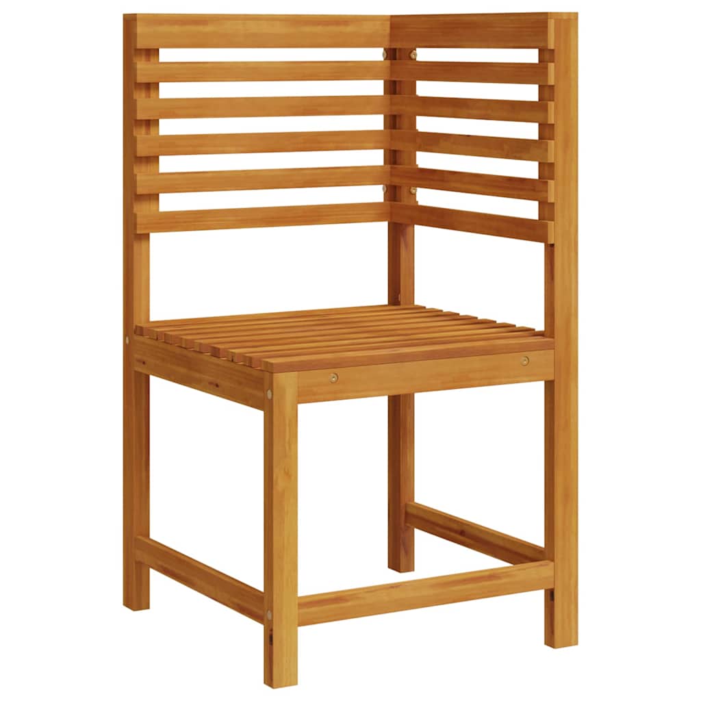Gartenbänke Set 3 pcs Braun Massivholz Akazie