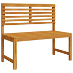 Garten Bistro Set 6 pcs Braun Massivholz Akazie