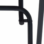 Gartentisch Anthrazit 50 x 50 x 72 cm Metall