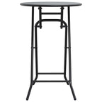 Gartentisch Anthrazit 50 x 50 x 72 cm Metall