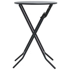 Gartentisch Anthrazit 50 x 50 x 72 cm Metall