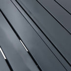 Terrassentisch Anthrazit 180 x 80 x 74 cm