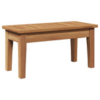 Gartensofa-set 4 pcs Braun und Creme