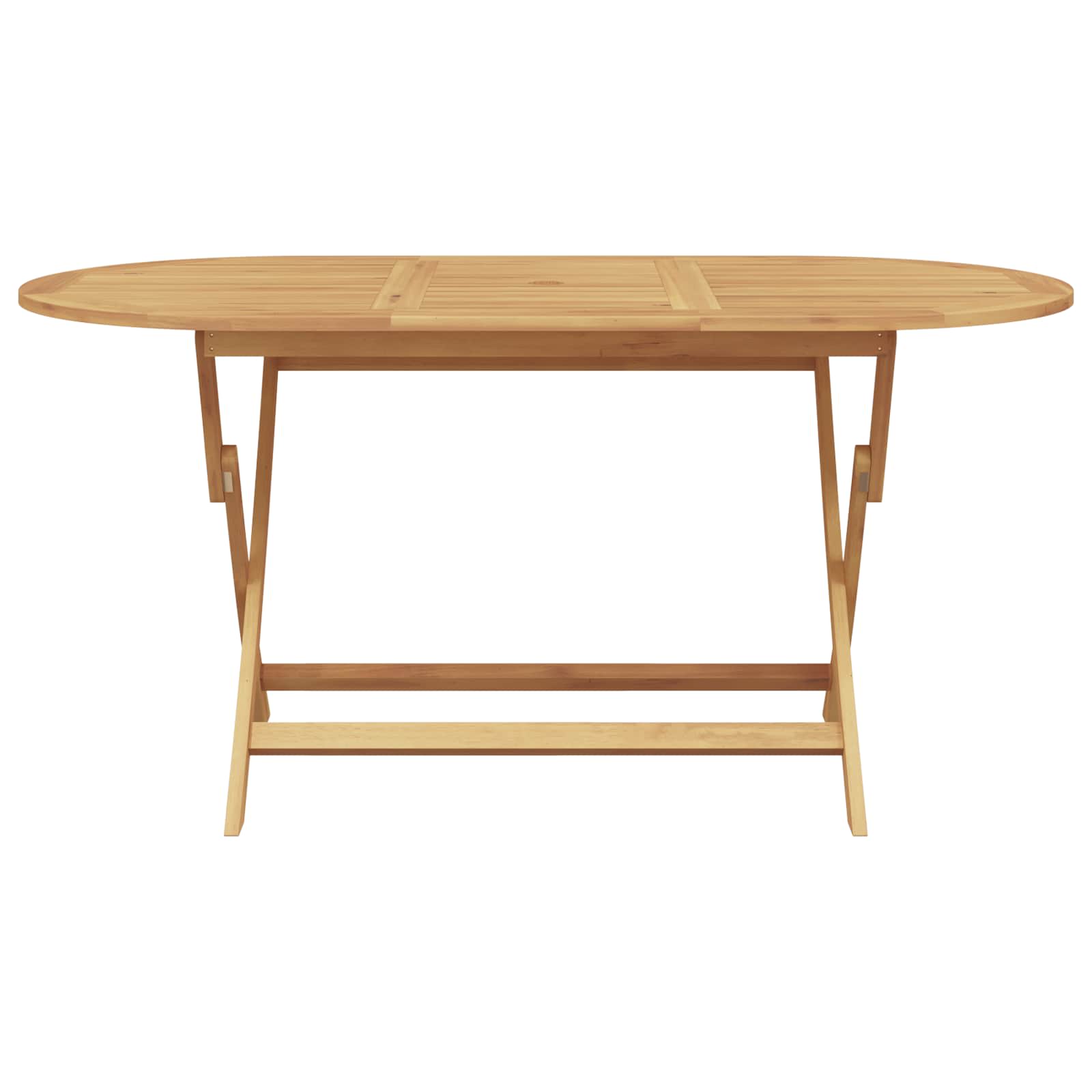 Garten Essgruppe 5 pcs Braun Massivholz Teak