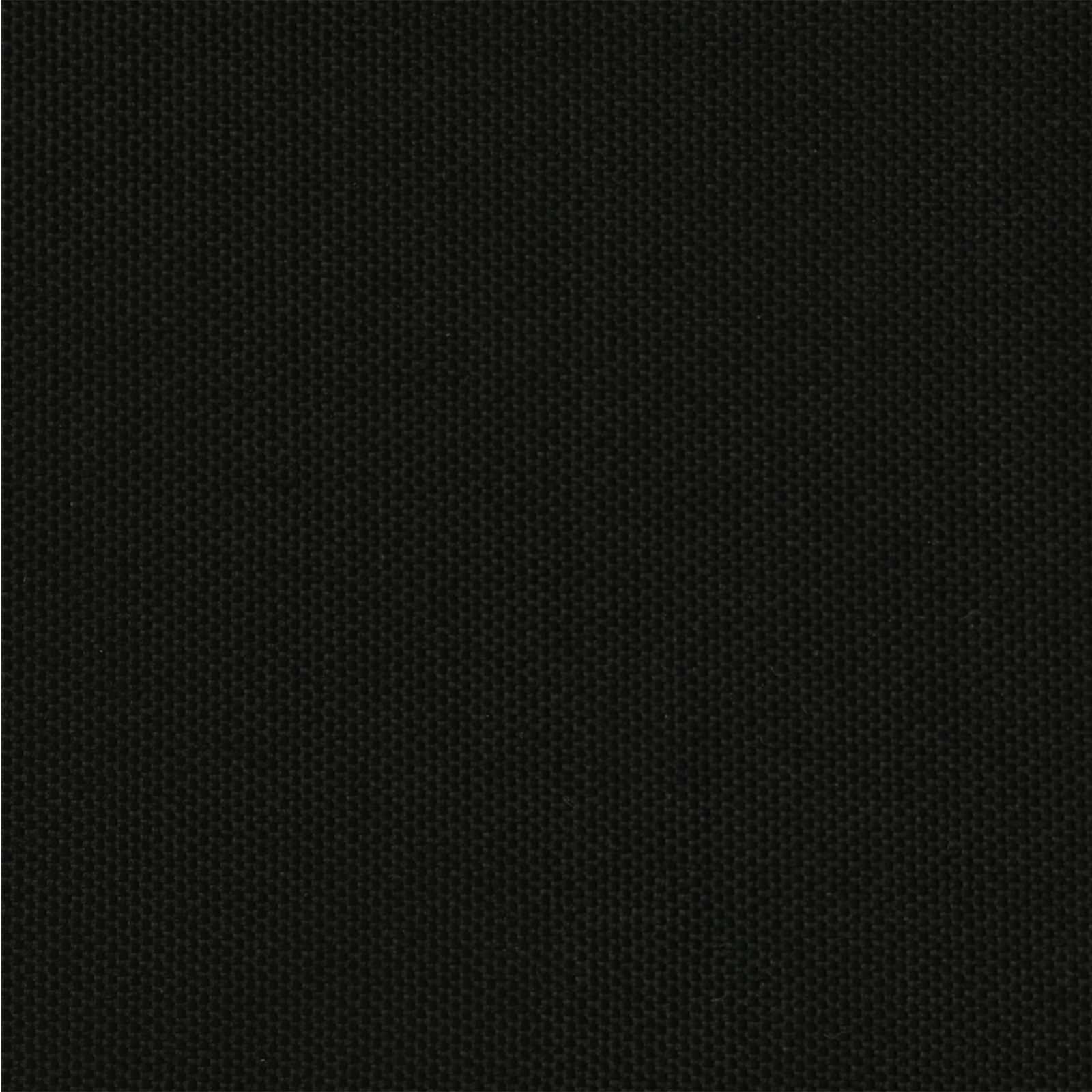 Pavillon mit Seitenwänden 6 x 3 m Schwarz Polyester und Stahl