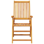 Garten Essgruppe Faltbar 5 pcs Braun Massivholz Akazie
