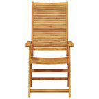 Garten Essgruppe 7 pcs Braun Massivholz Akazie