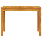 Garten Essgruppe 3 pcs Braun Massivholz Akazie