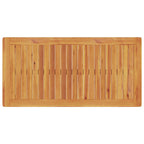 Garten Essgruppe 3 pcs Braun Massivholz Akazie