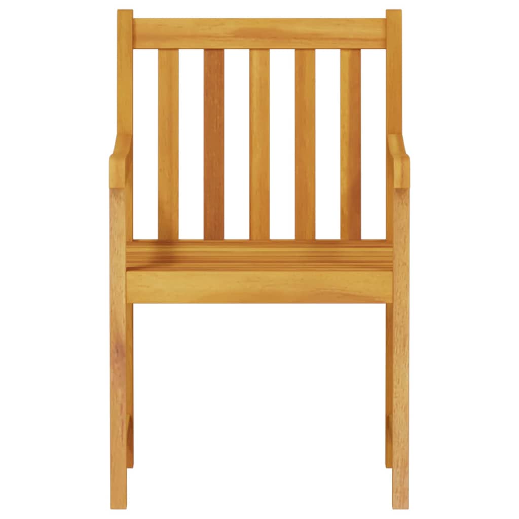 Garten Essgruppe 5 pcs Braun Massivholz Akazie