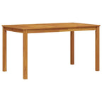 Garten Essgruppe 7 pcs Braun Massivholz Akazie
