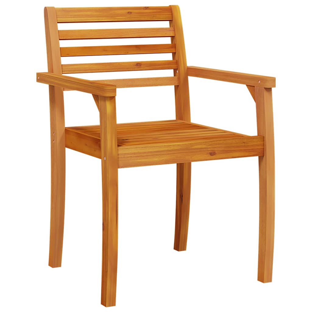 Garten Essgruppe 9 pcs Braun Massivholz Akazie