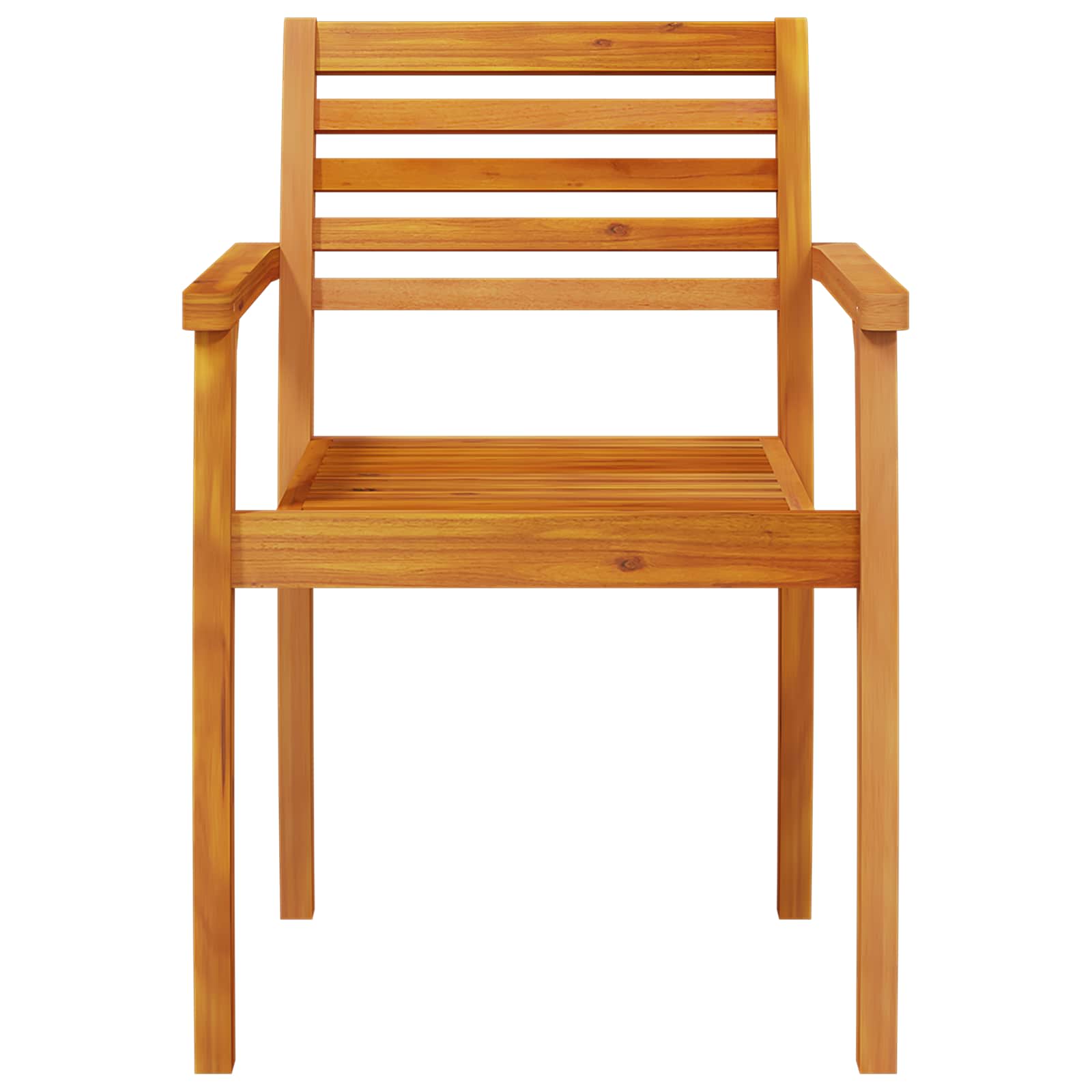 Garten Essgruppe 5 pcs Braun Massivholz Akazie