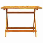 Garten Essgruppe 5 pcs Braun Massivholz Akazie