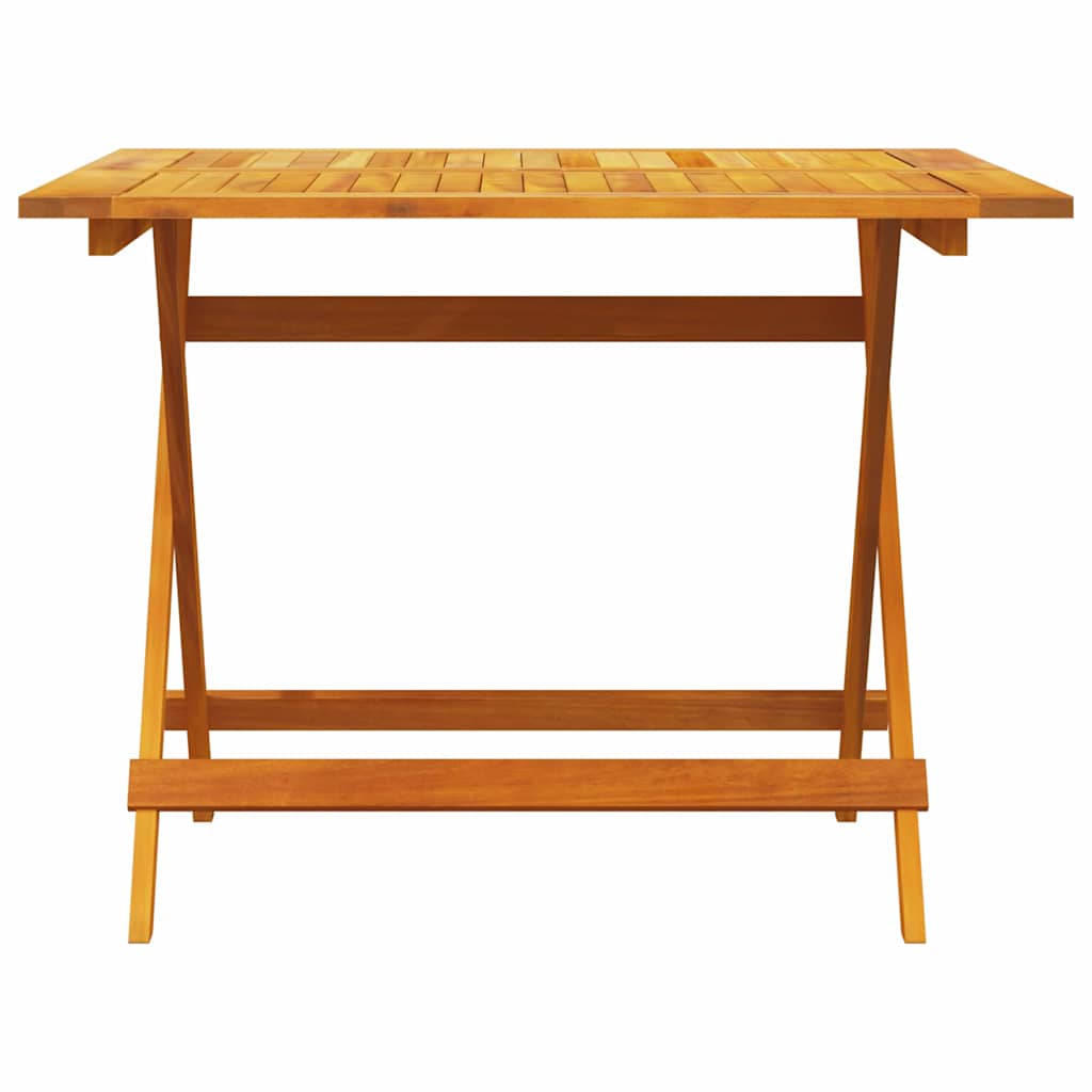 Garten Essgruppe 5 pcs Braun Massivholz Akazie