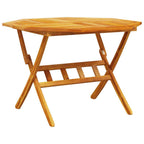 Garten Essgruppe 5 pcs Braun Massivholz Akazie