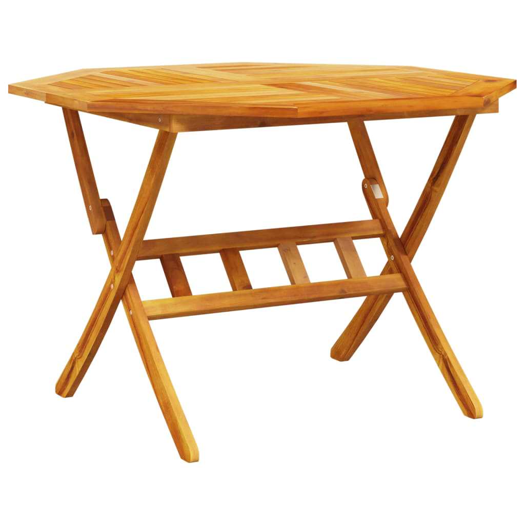 Garten Essgruppe 5 pcs Braun Massivholz Akazie