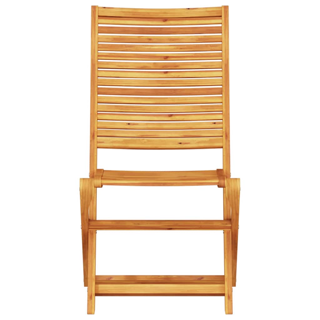 Garten Essgruppe 5 pcs Braun Massivholz Akazie