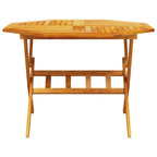 Garten Essgruppe 5 pcs Braun Massivholz Akazie