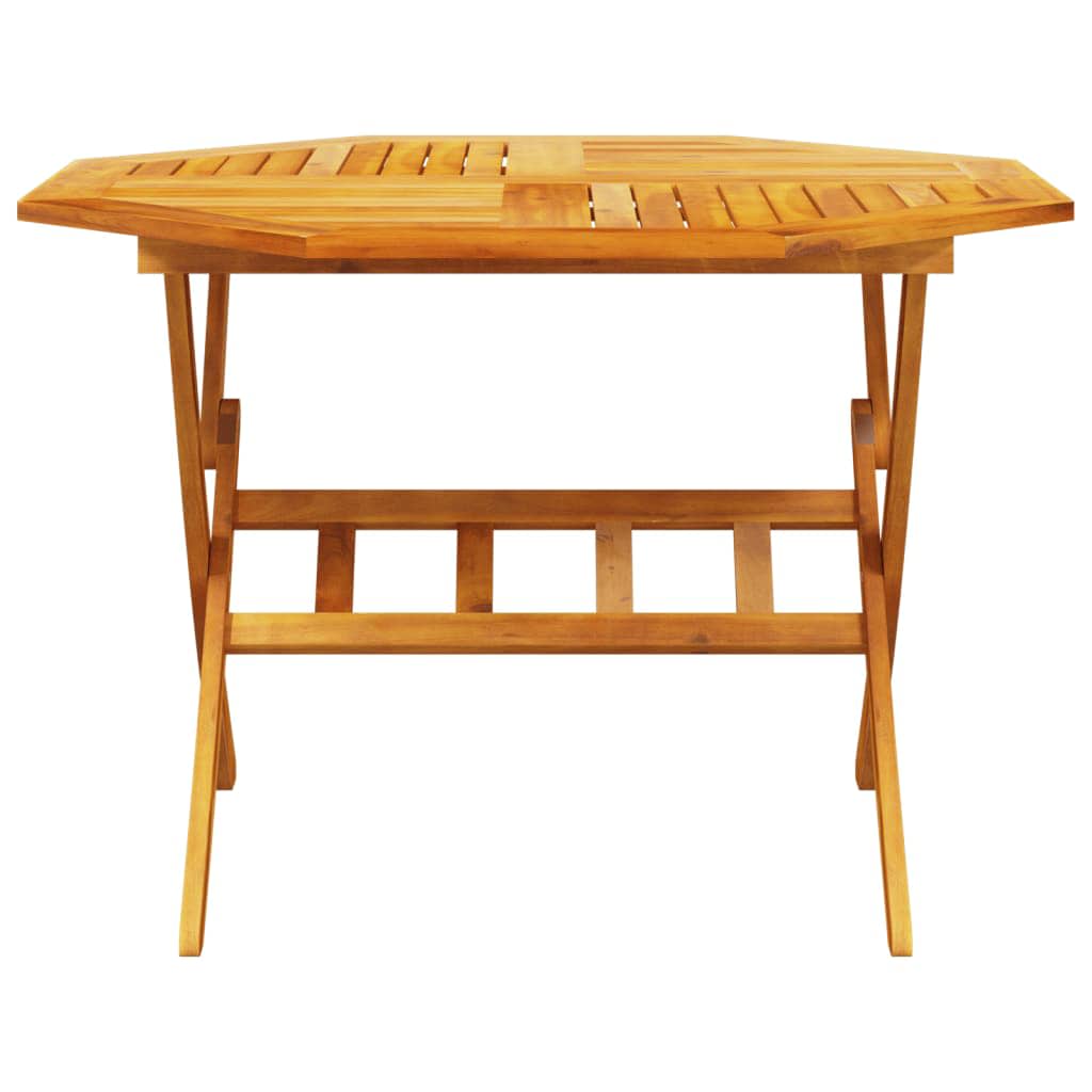 Garten Essgruppe 5 pcs Braun Massivholz Akazie