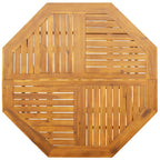 Garten Essgruppe 5 pcs Braun Massivholz Akazie