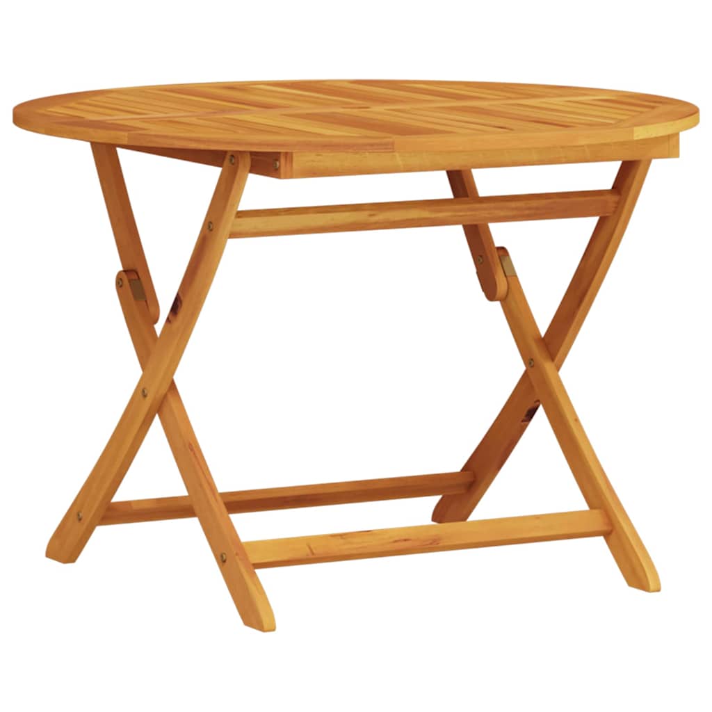 Garten Essgruppe 5 pcs Braun Massivholz Akazie
