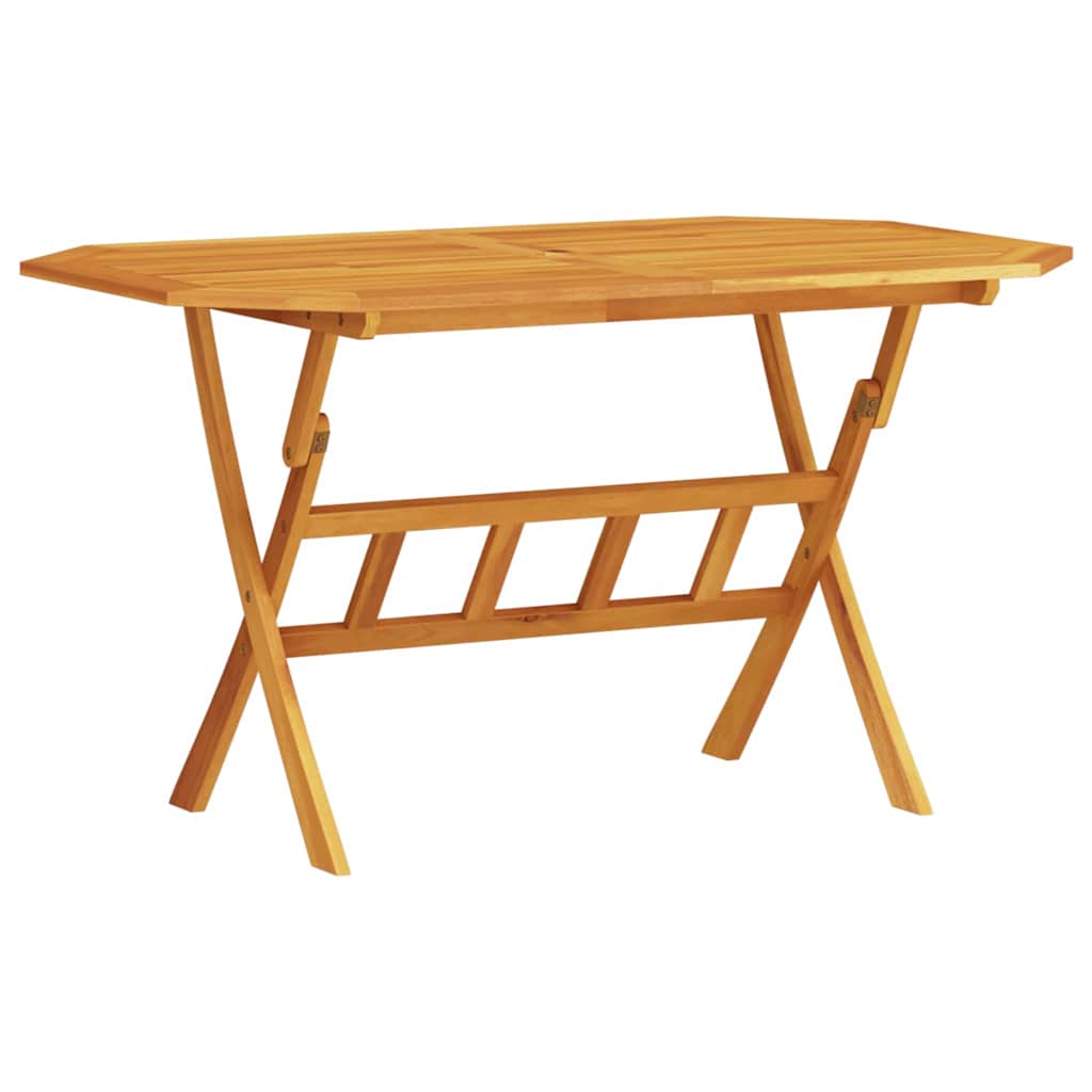 Garten Essgruppe 5 pcs Braun Massivholz Akazie
