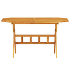 Garten Essgruppe 5 pcs Braun Massivholz Akazie