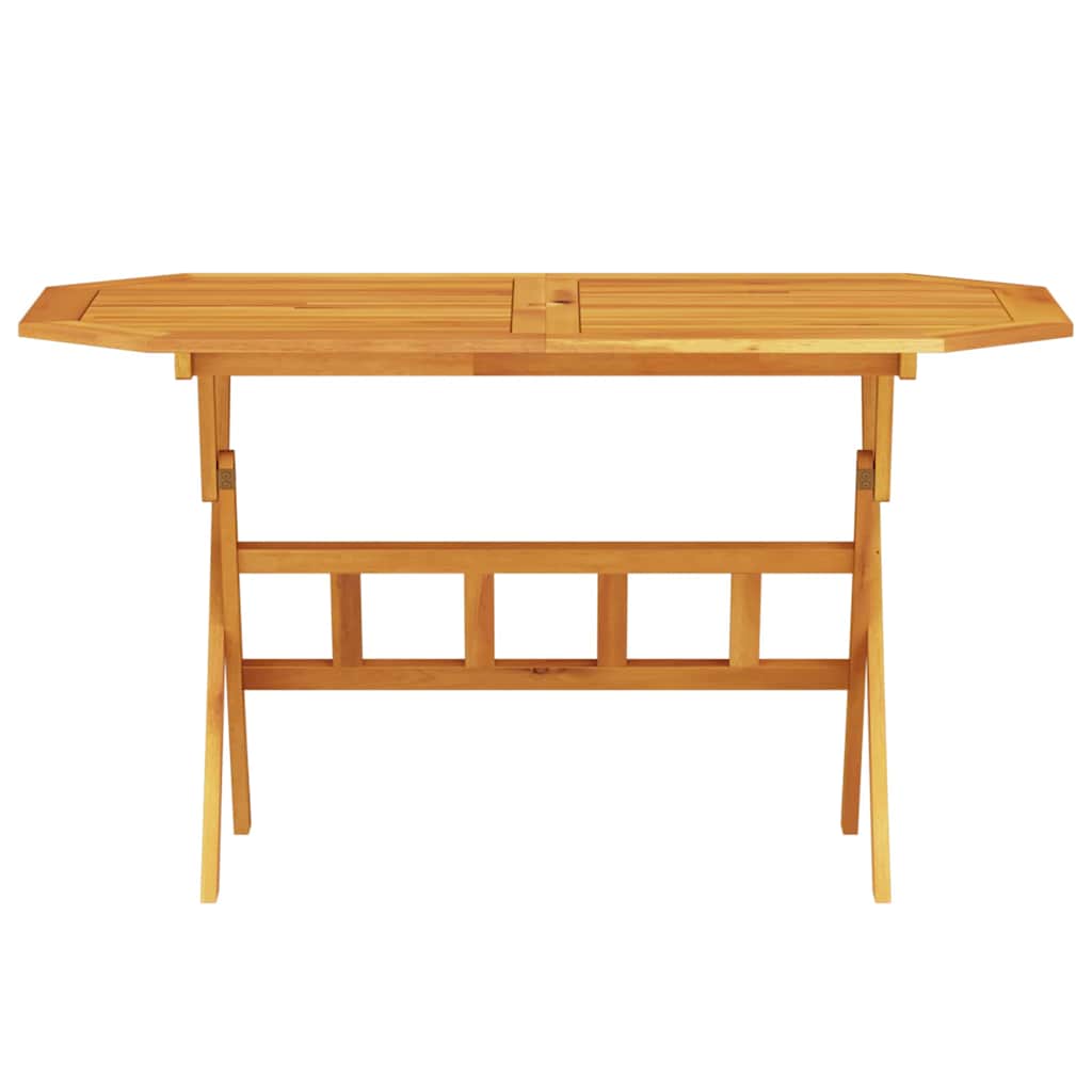 Garten Essgruppe 5 pcs Braun Massivholz Akazie