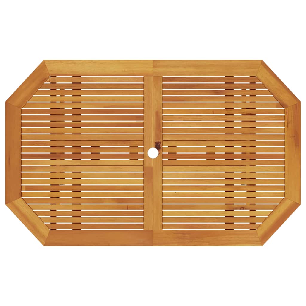 Garten Essgruppe 5 pcs Braun Massivholz Akazie