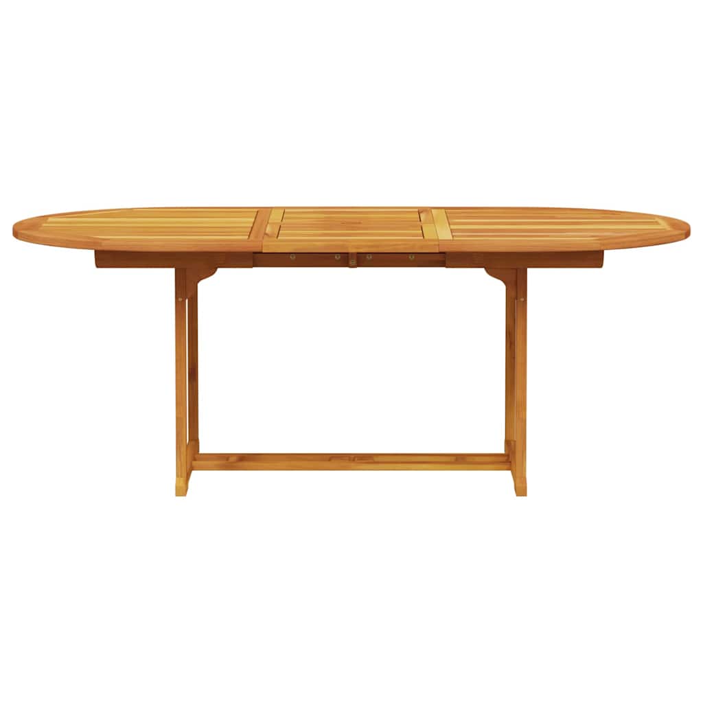Garten Essgruppe 5 pcs Braun Massivholz Akazie