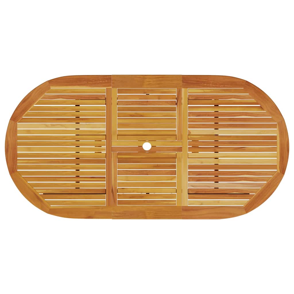 Garten Essgruppe 5 pcs Braun Massivholz Akazie