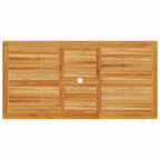 Garten Essgruppe 7 pcs Braun Massivholz Akazie