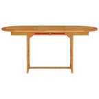 Garten Essgruppe 5 pcs Braun Massivholz Akazie