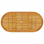 Garten Essgruppe 5 pcs Braun Massivholz Akazie