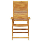 Garten Essgruppe 5 pcs Braun Massivholz Akazie
