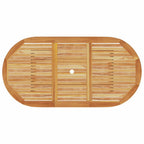 Garten Essgruppe 5 pcs Braun Massivholz Akazie