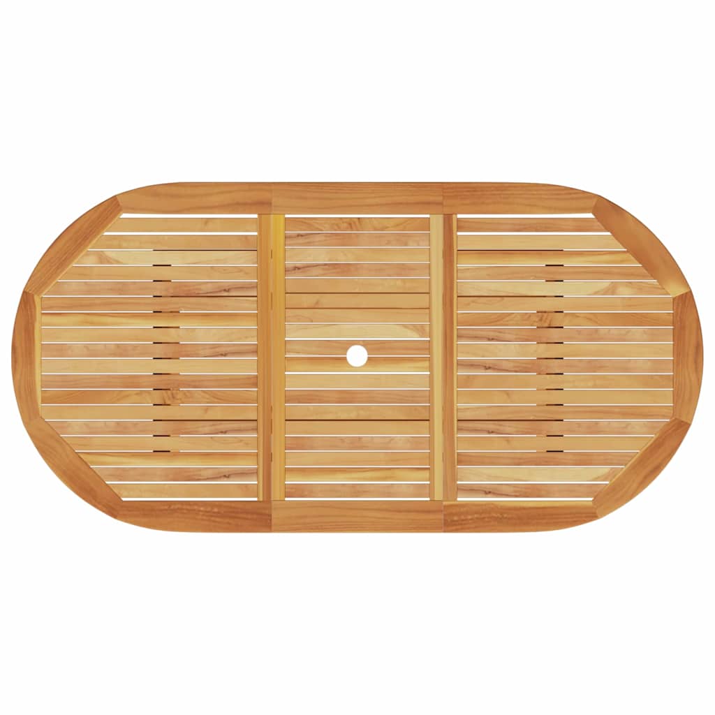 Garten Essgruppe 5 pcs Braun Massivholz Akazie