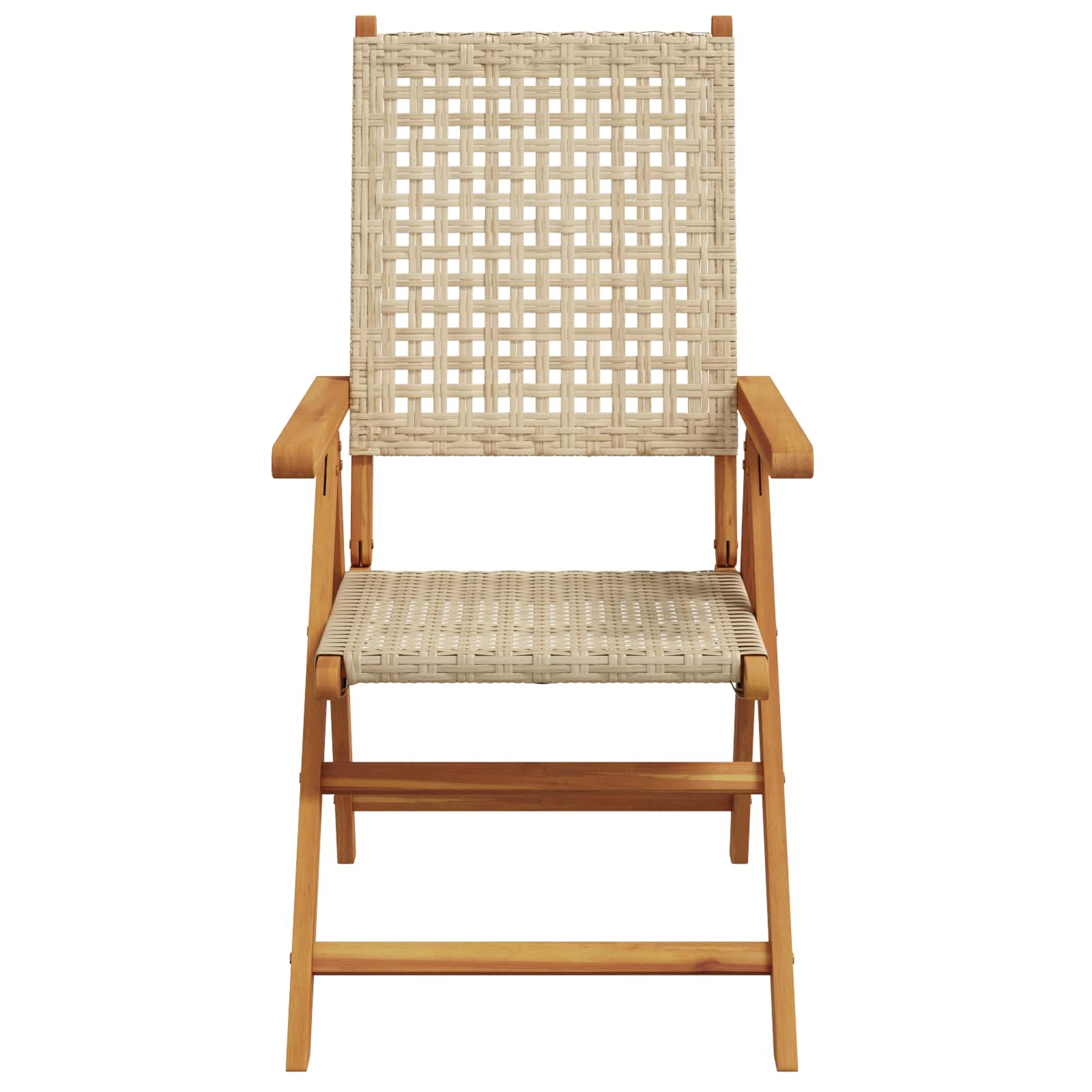 Garten Essgruppe 7 pcs Beige Massivholz Akazie