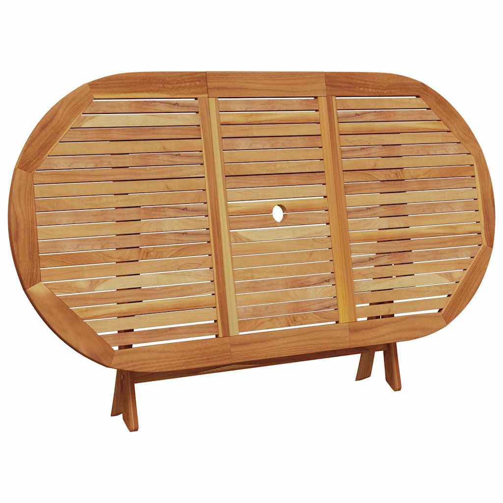 Garten Essgruppe 7 pcs Grau Massivholz Akazie